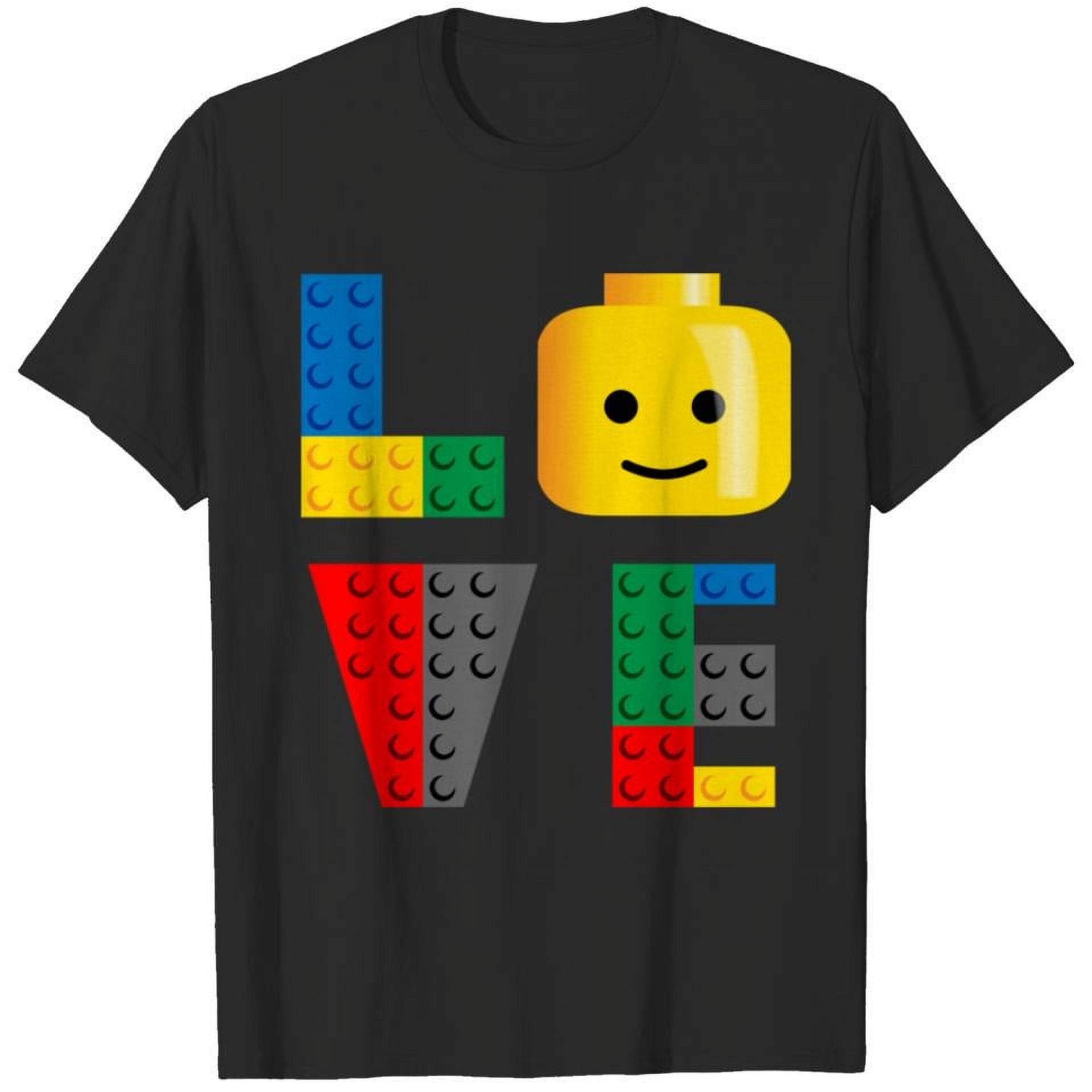 LOVE Lego - Lego Funny Master Builder Shirt Unisex Adult T-Shirt